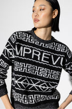 The Ernest Imprevu Black Knit