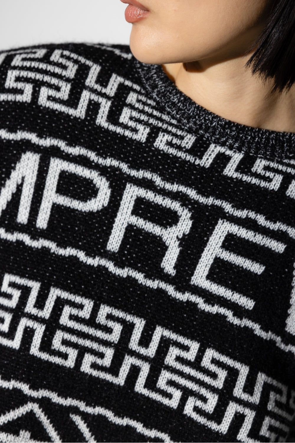 The Ernest Imprevu Black Knit