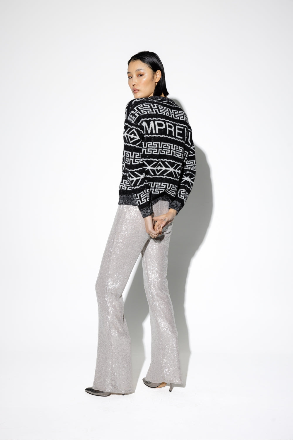 The Ernest Imprevu Black Knit