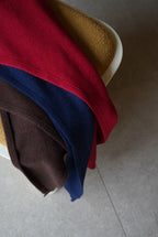 Chocolate Knit Max Scarf