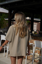 Jared Blazer Jacket - Khaki