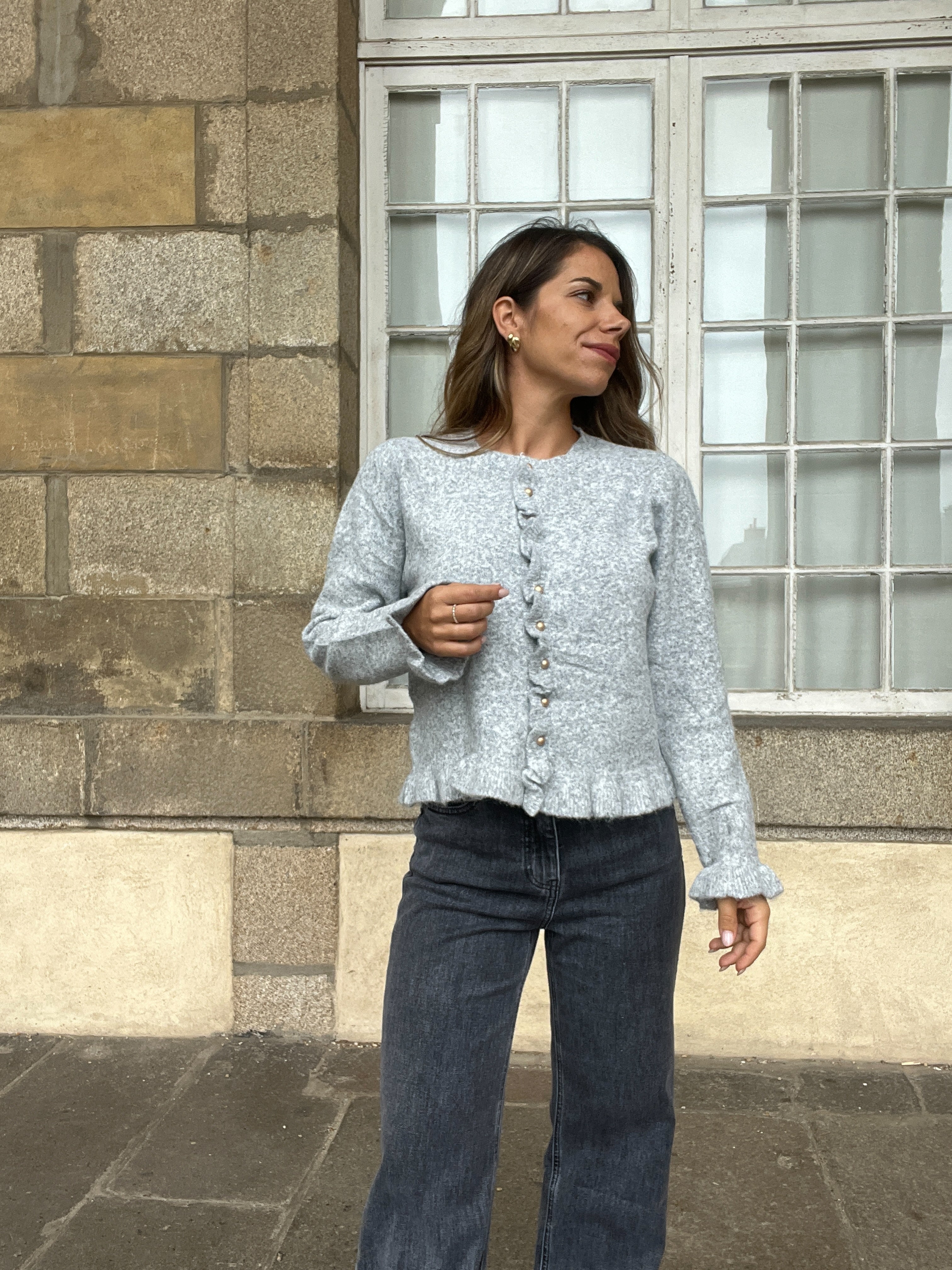 Cárdigan Maxine Gris