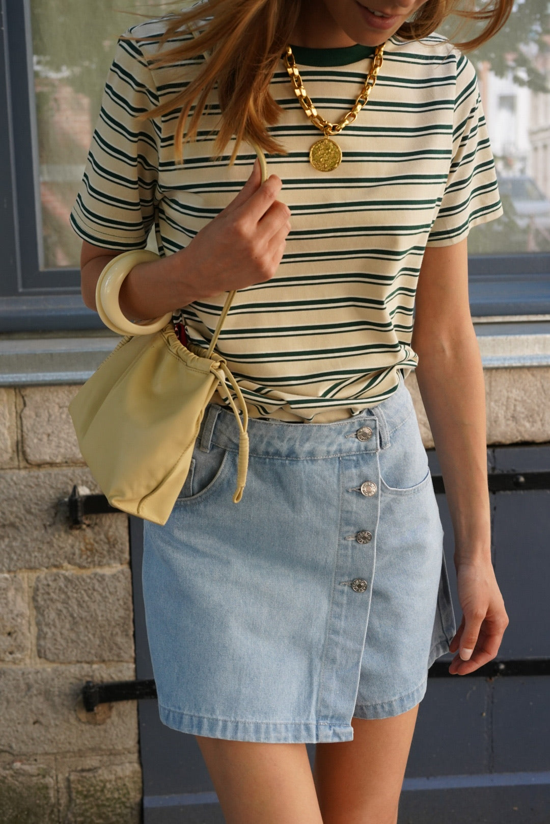 Sophie Light Denim Skort