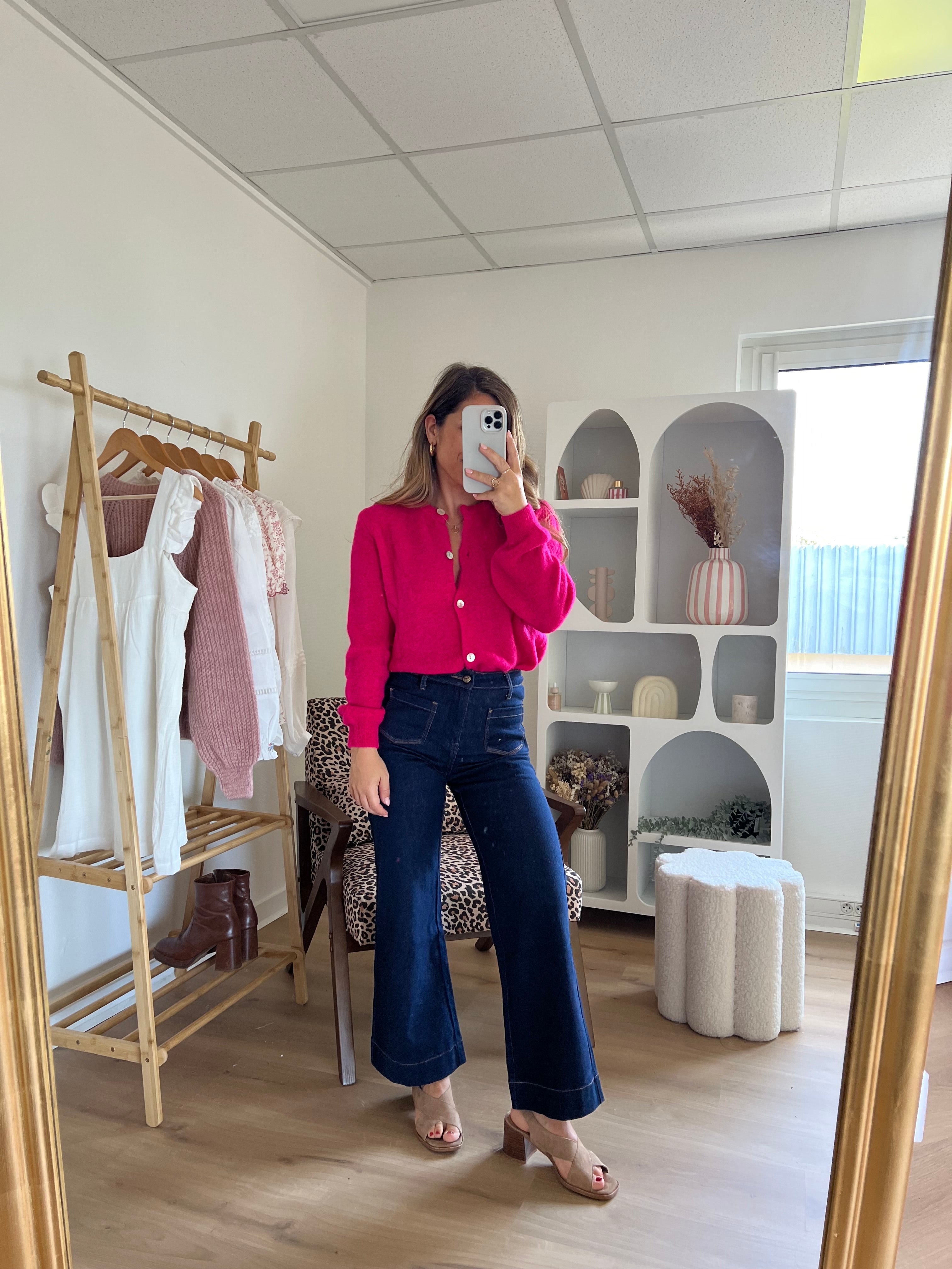 Vaqueros Gasparette De Denim Crudo
