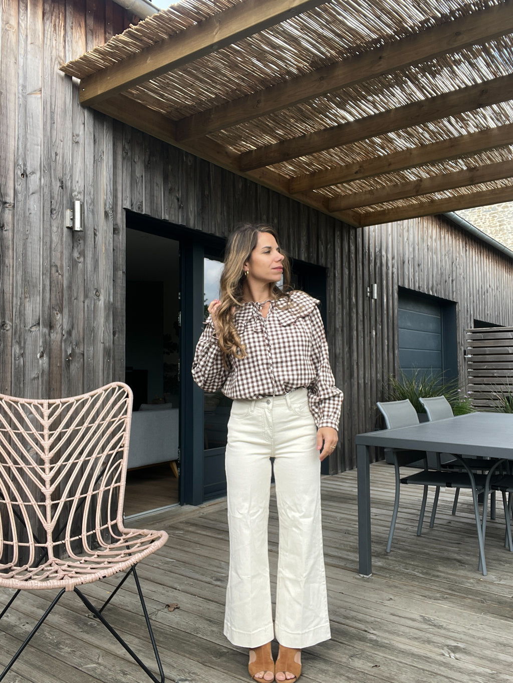 Blouse Vichy Raphaëlle