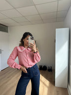 Anaëlle Claudine Collar Vichy Blouse