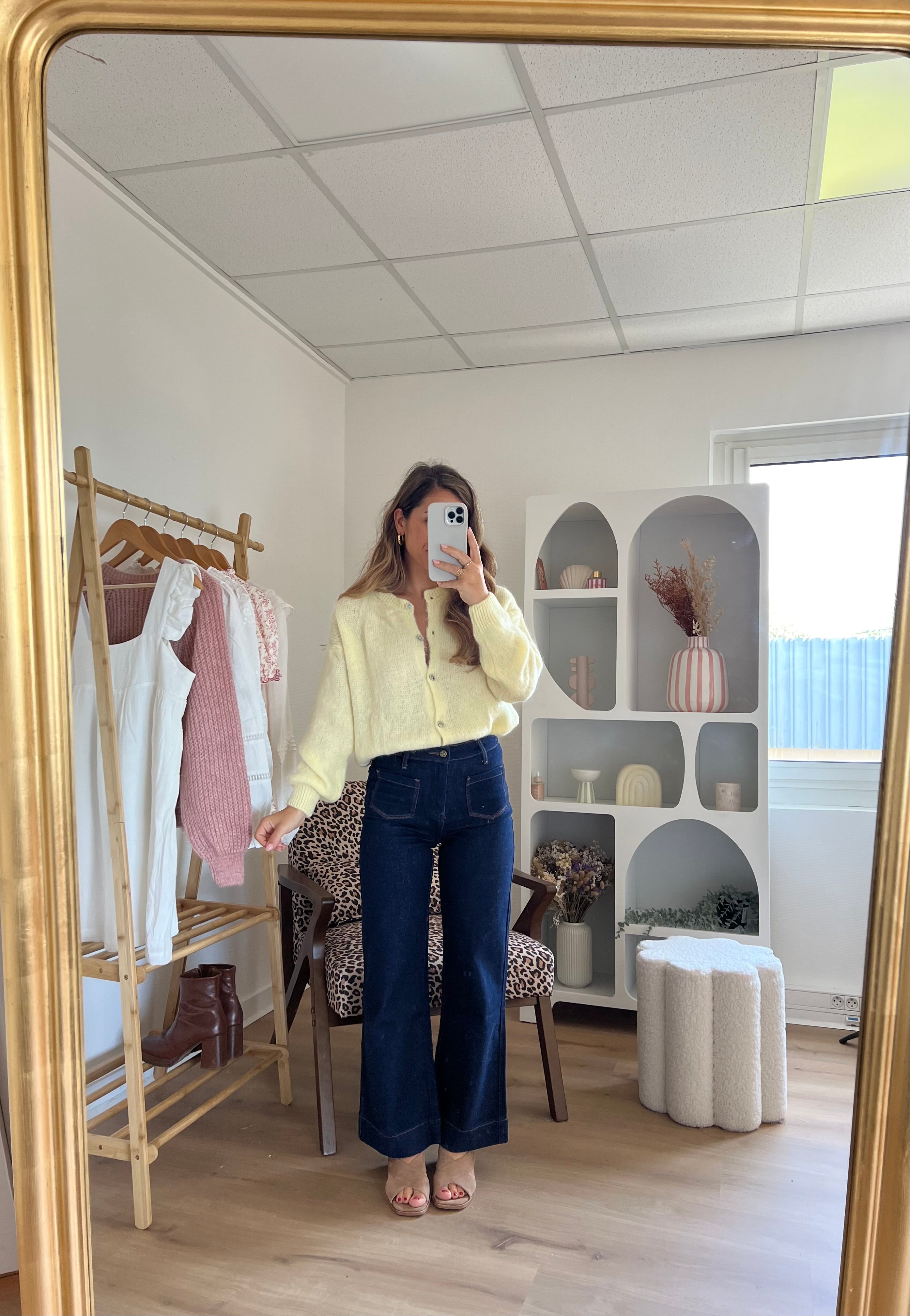 Léonie Light Yellow Wool Knit