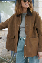 Faustine Taupe Jacket