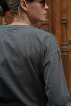 T-Shirt Simon Inscription Anthracite