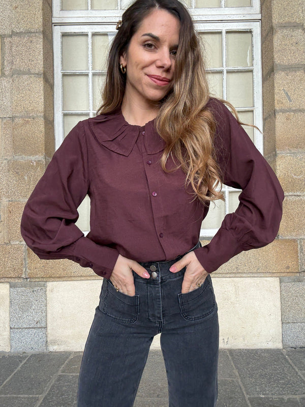 Chemise Bordeaux Alice