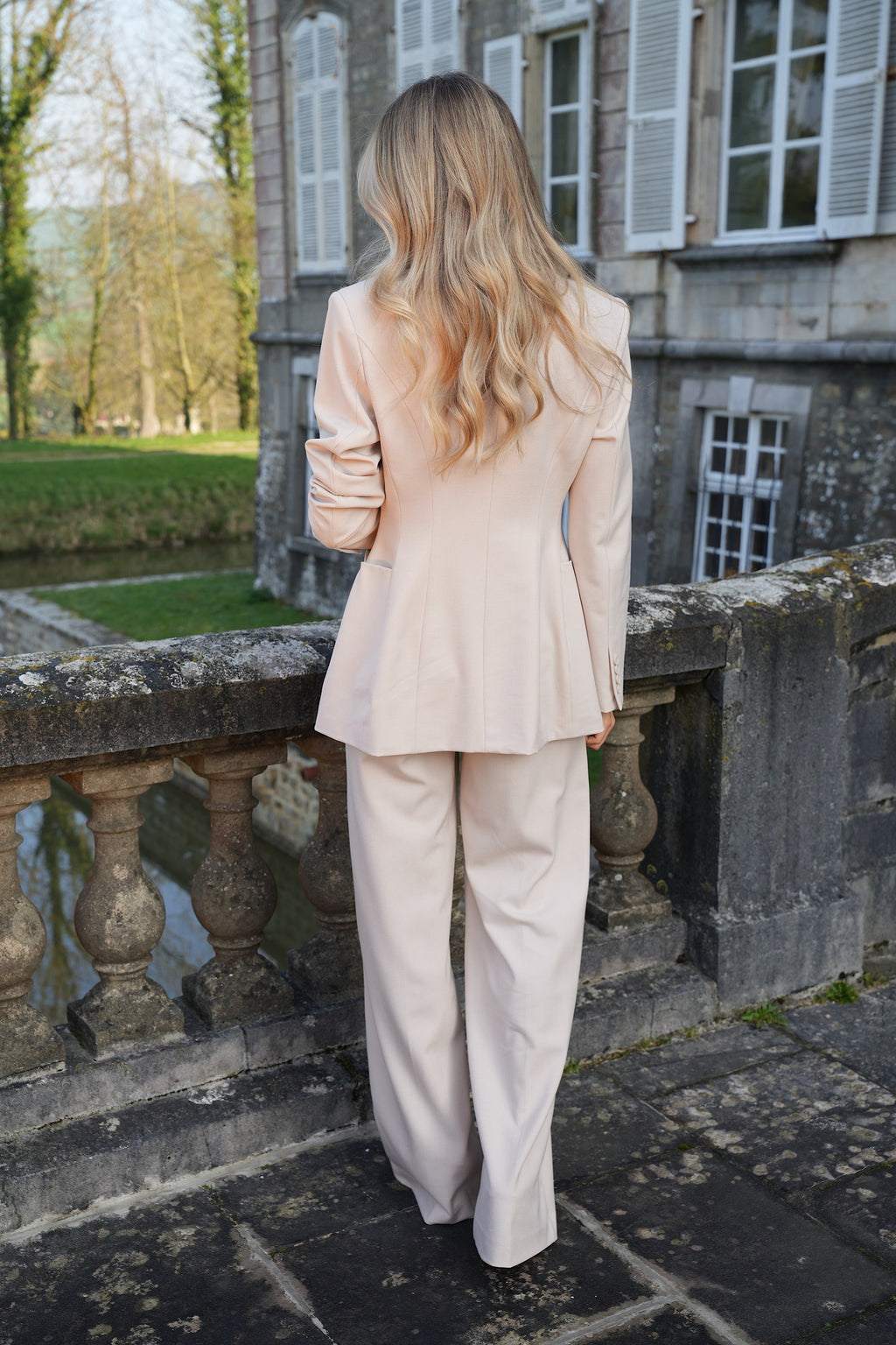 Pantalon Droit Erine - Crème