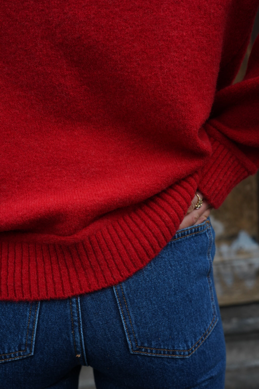 Stanislas Red Cardigan