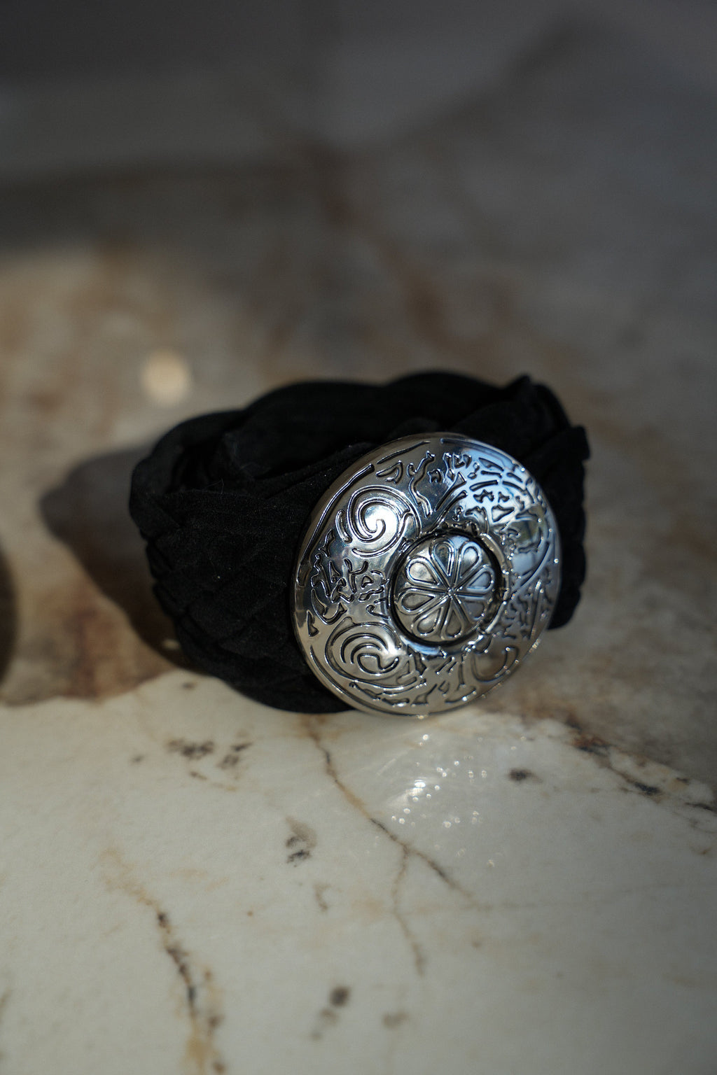 Ceinture Tressée Suzon - Noire