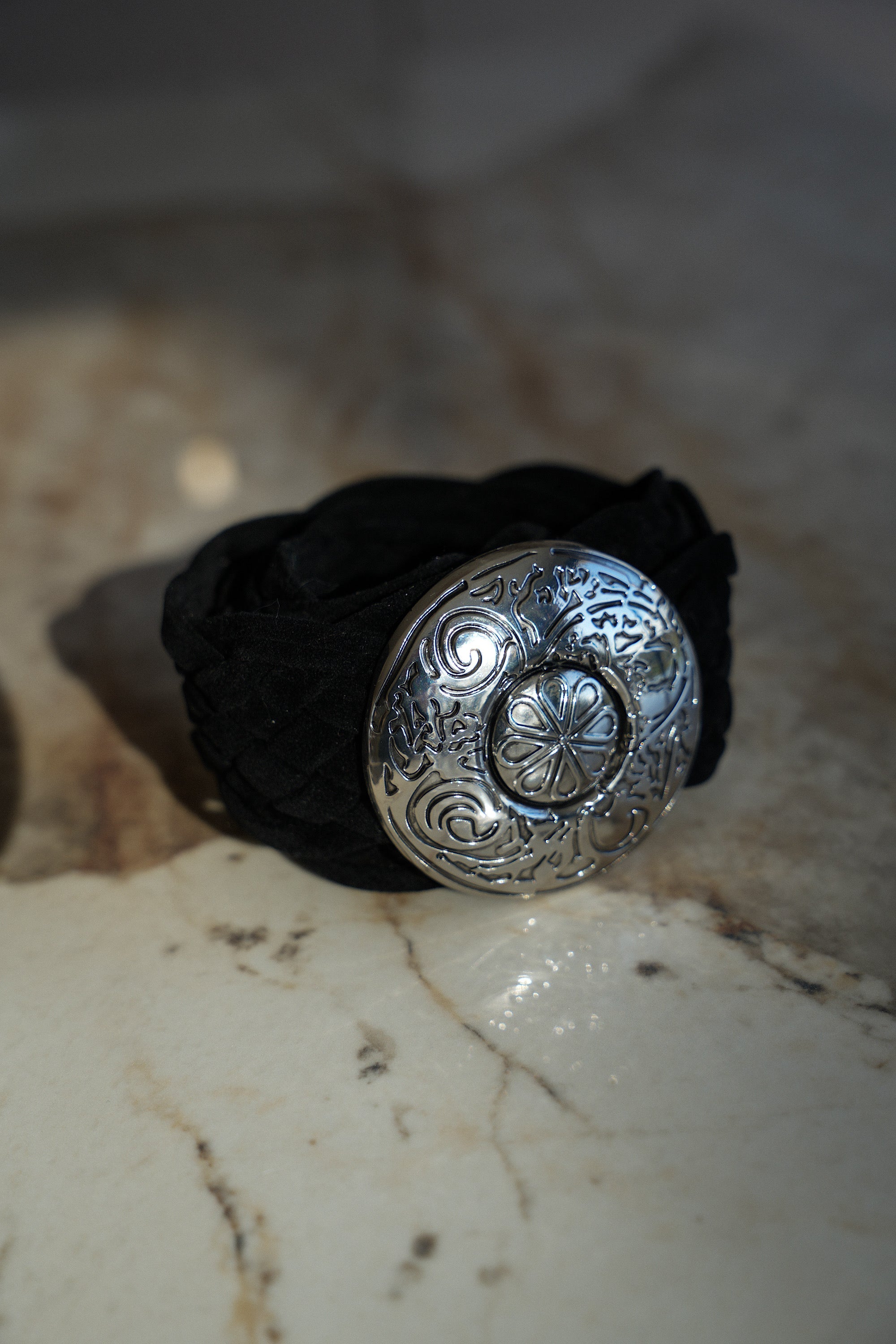 Ceinture Tressée Suzon - Noire