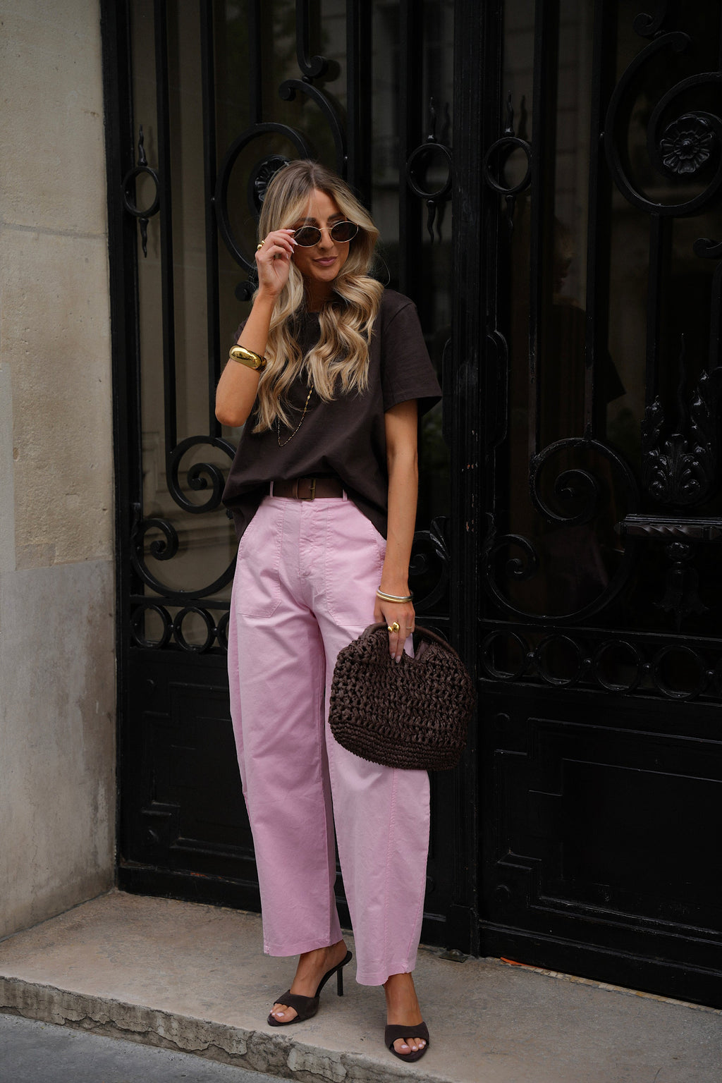 Pantalon Ballon Jay - Rose