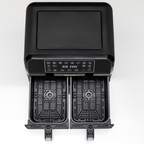 Friteuse Sans Huile Double Bac - 8L - Noir