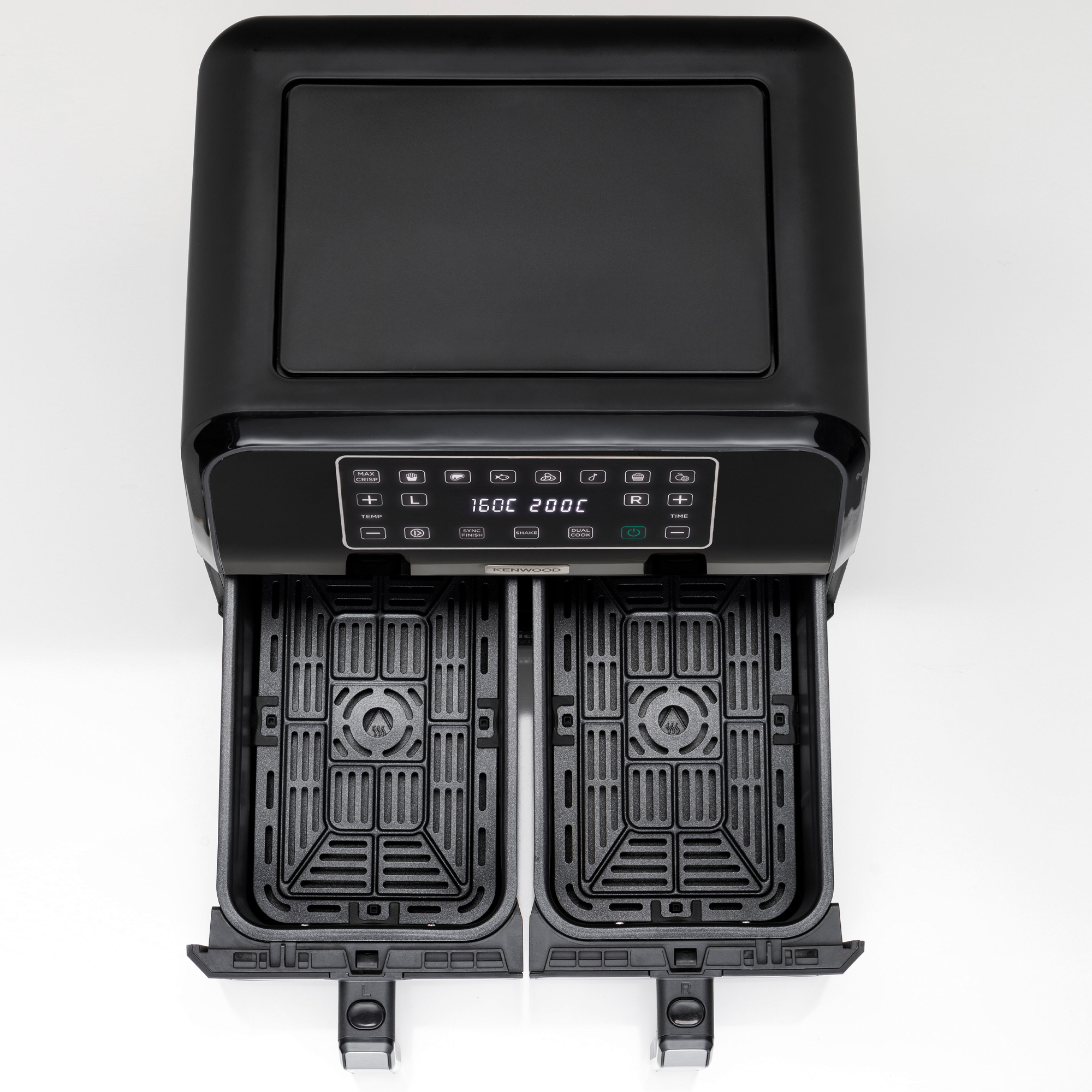 Friteuse Sans Huile Double Bac - 8L - Noir