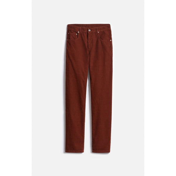 Farel Straight Trousers - Brick