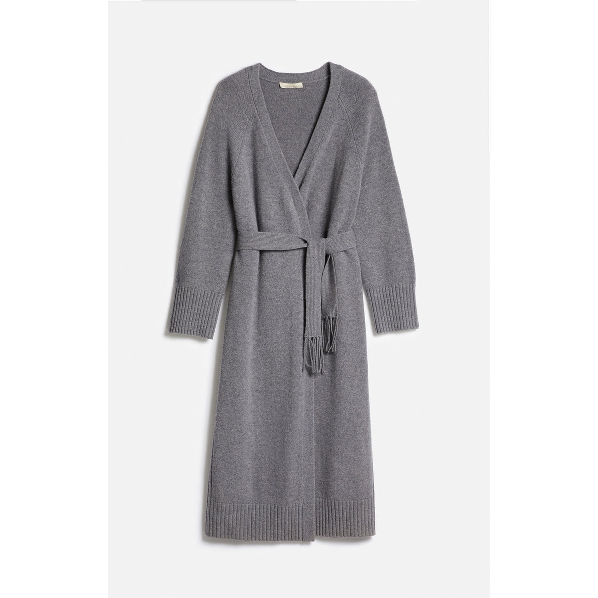 Cardigan Lungo Francine - Grigio Melange