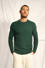 Pull Col Rond 4 Fils - Thurid - Cyprès