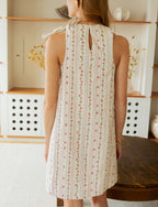 Blumenkleid Ecru Tiaga