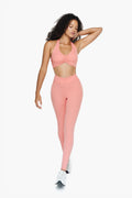 Lace Leggings – Petal Blush