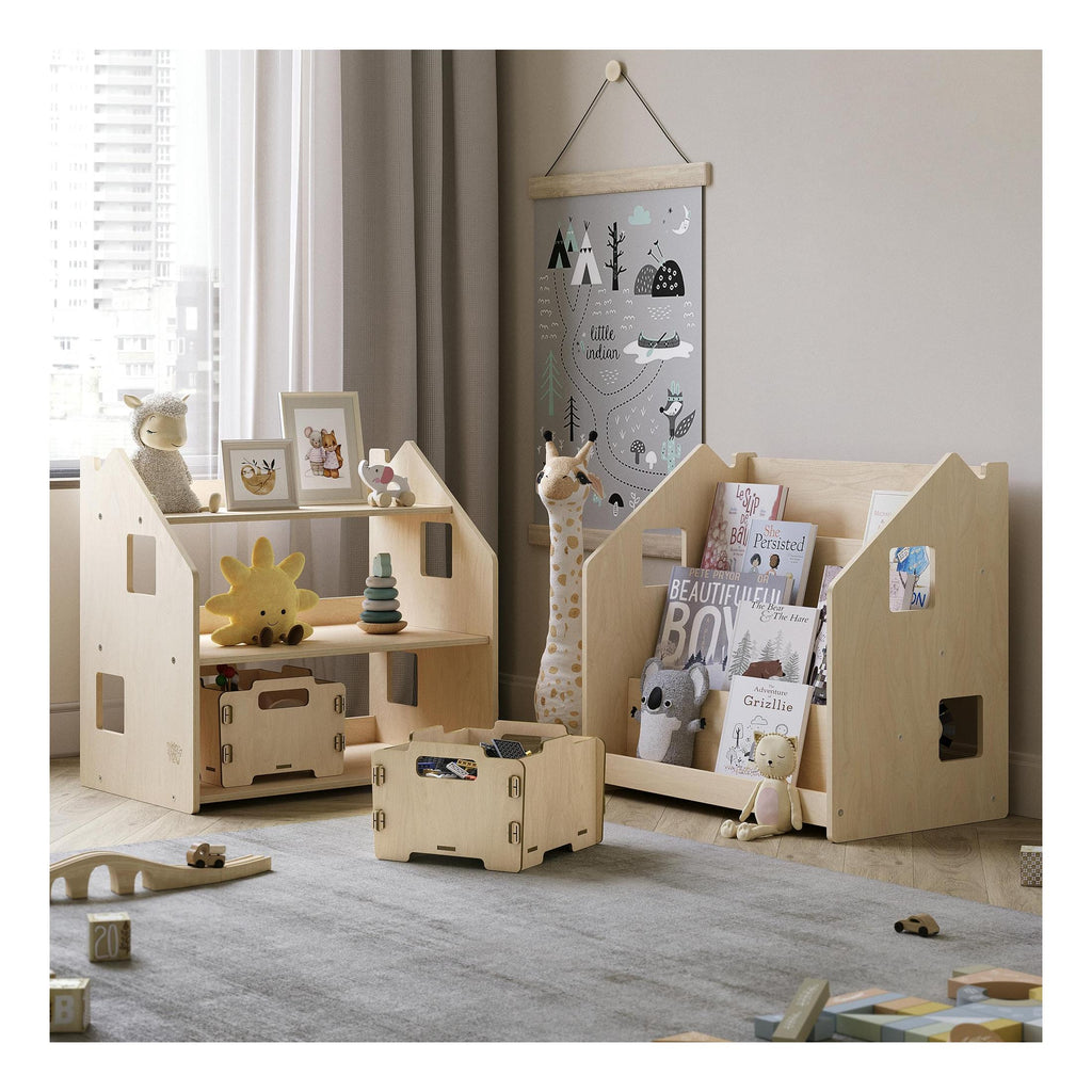 Bibliothèque & Étagère À Jouets Duo – Édition Limitée