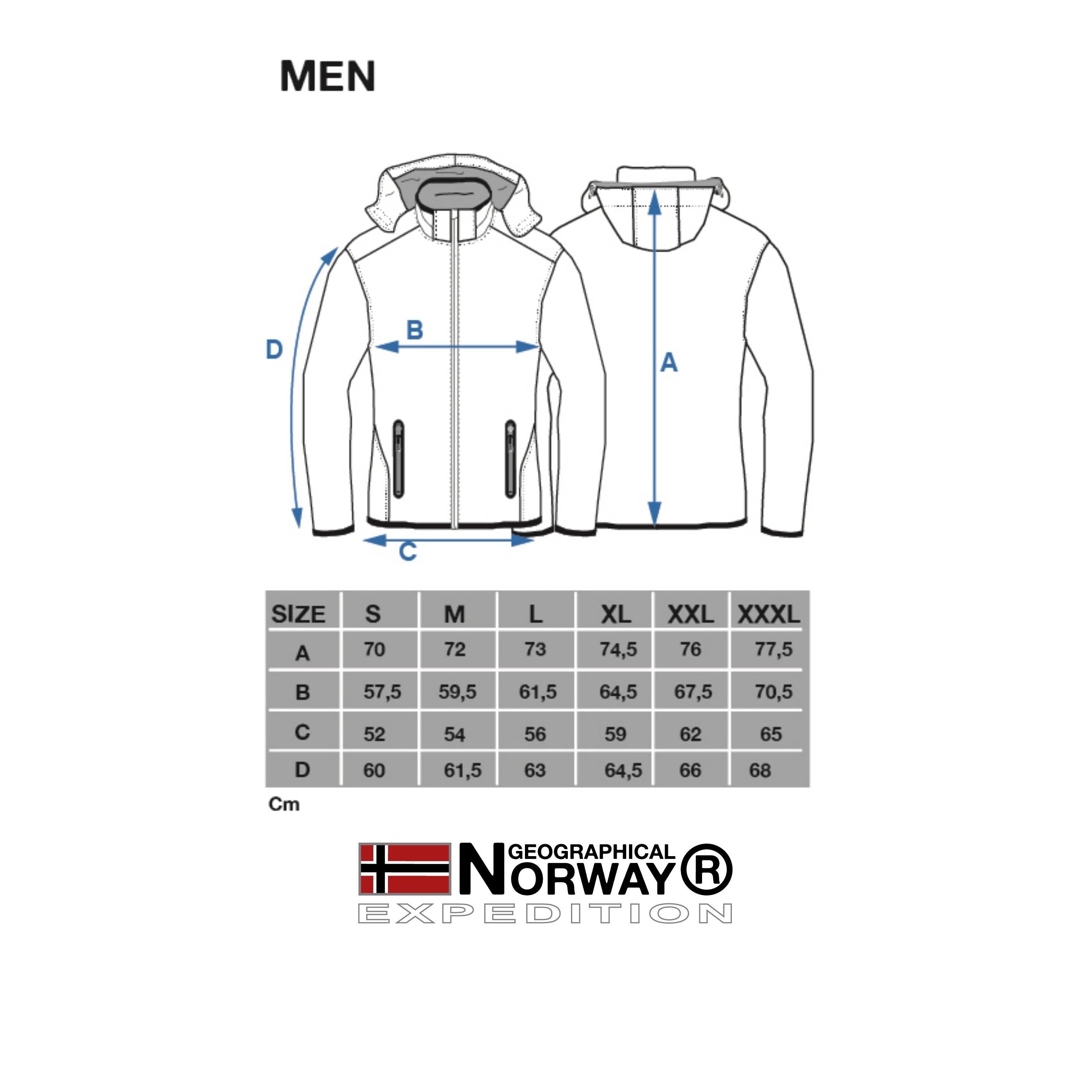 Canadian Peak - Softshell - Royauteak Marine Noir - Hombre
