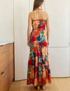 Geblümtes Maxikleid Mafalda