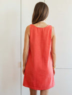 Vega Coral Dress