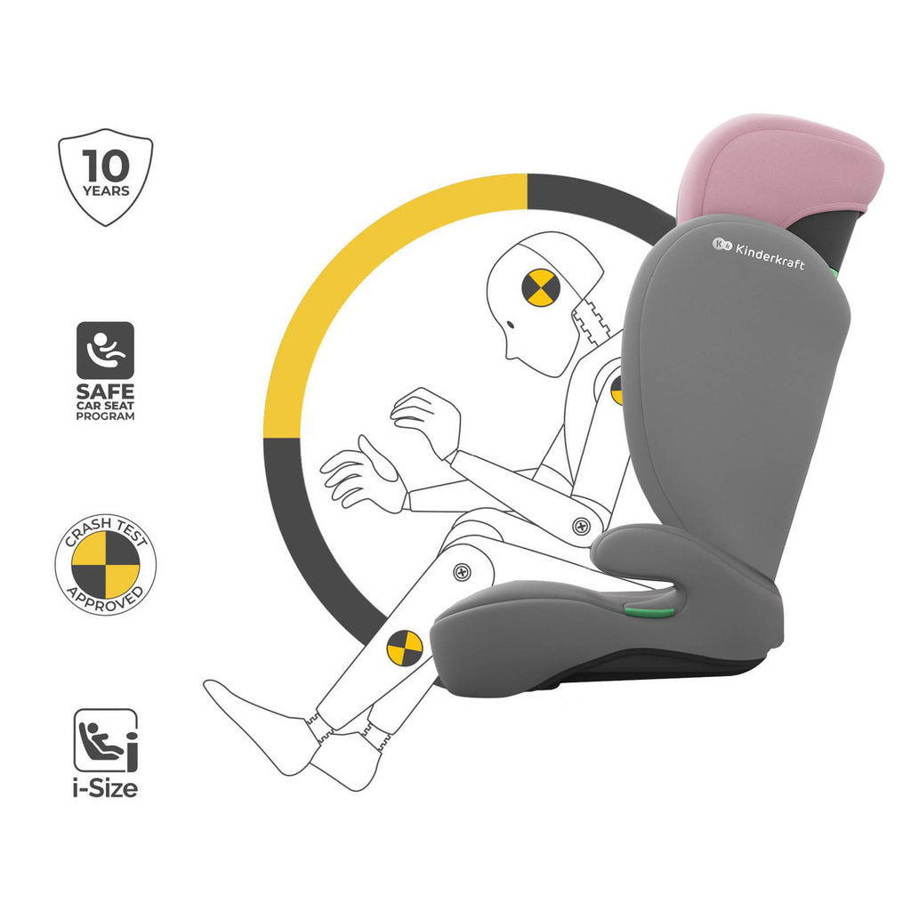 Seggiolino Auto I-Spark 2 Plus I-Size Rosa
