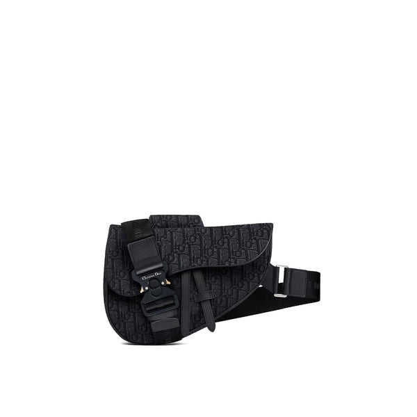 Dior - Oblique Jacquard Messenger Bag - Men - Black