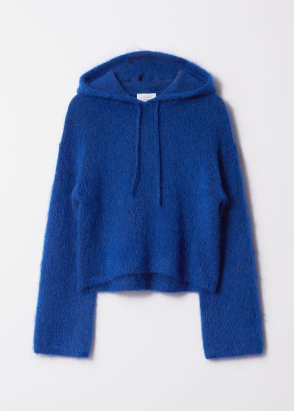 Sweat À Capuche Jumper St Holly En Mohair Mélangé - Bleu