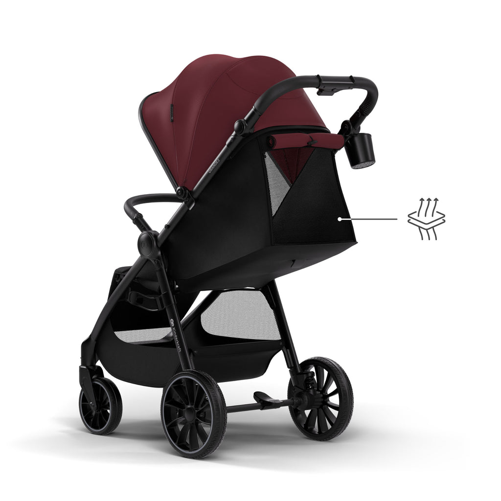 Grande 2 Burgundy Pushchair