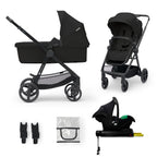 Newly Black 4-in-1 Pushchair