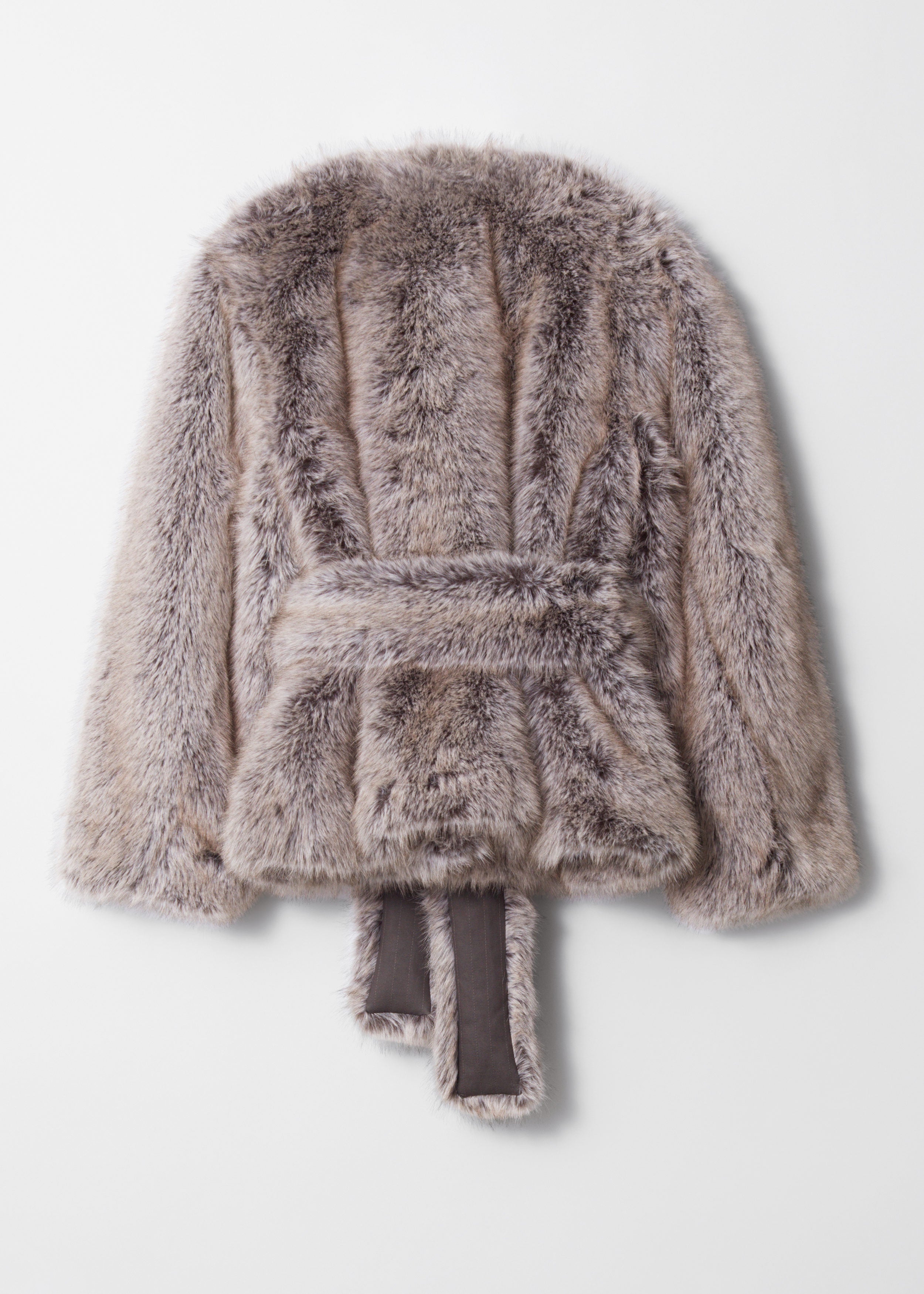Veste St Malou En Fourrure - Beige