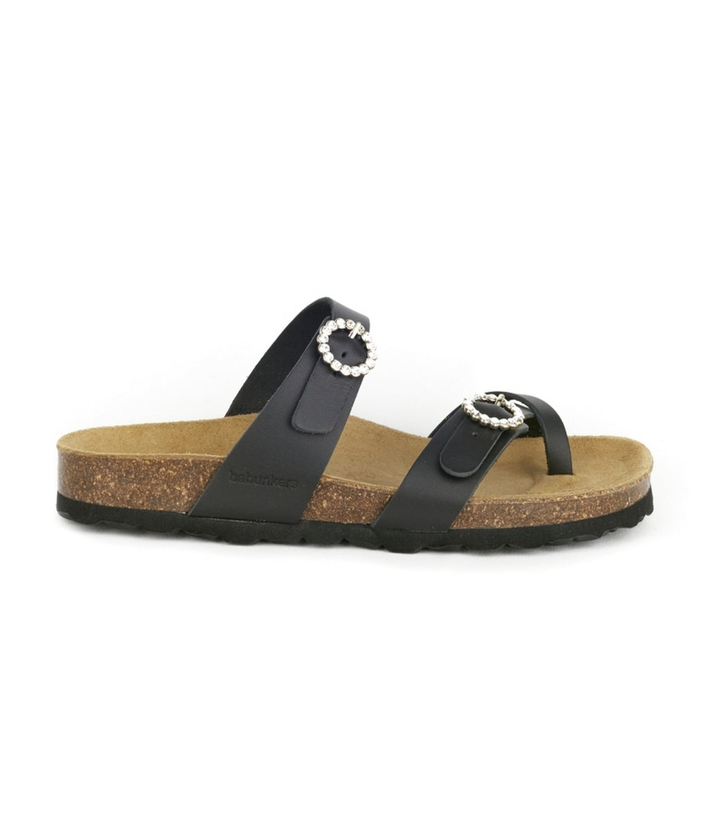 Black Sandals - Women