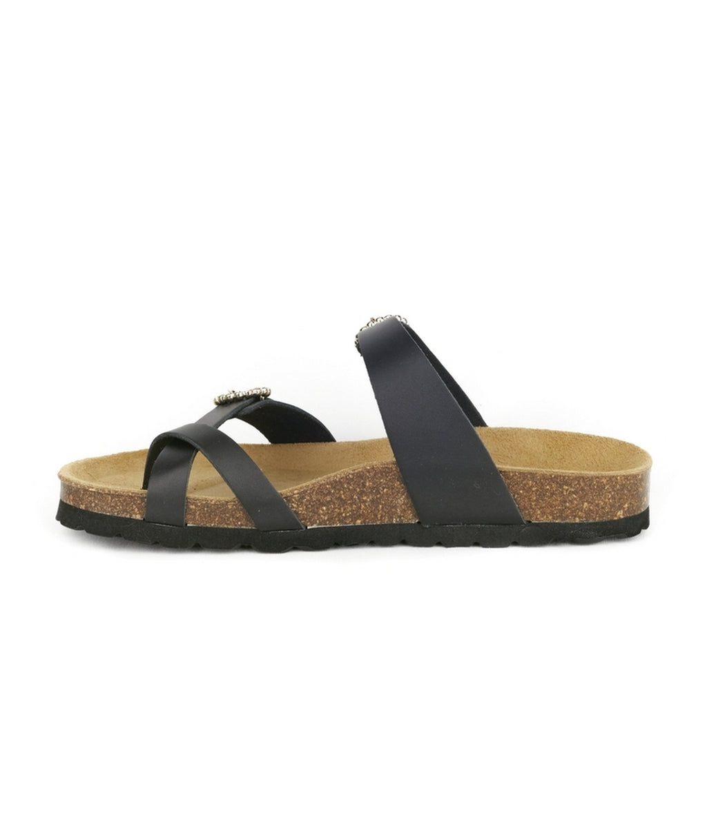 Black Sandals - Women