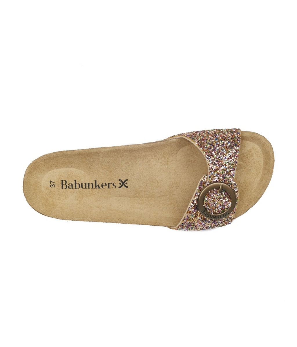 Sandalias Doradas - Mujer