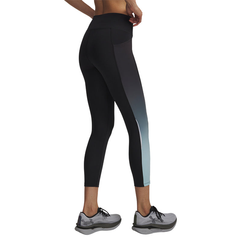 Leggings Velociti Ankle Prt Tights - Negro, Verde - Mujer