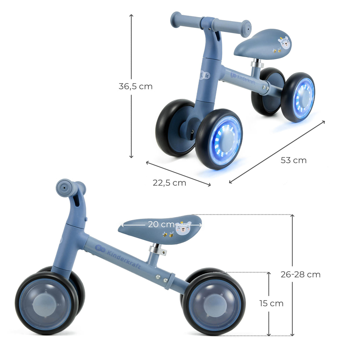 Triciclo Cutie Flash Azul