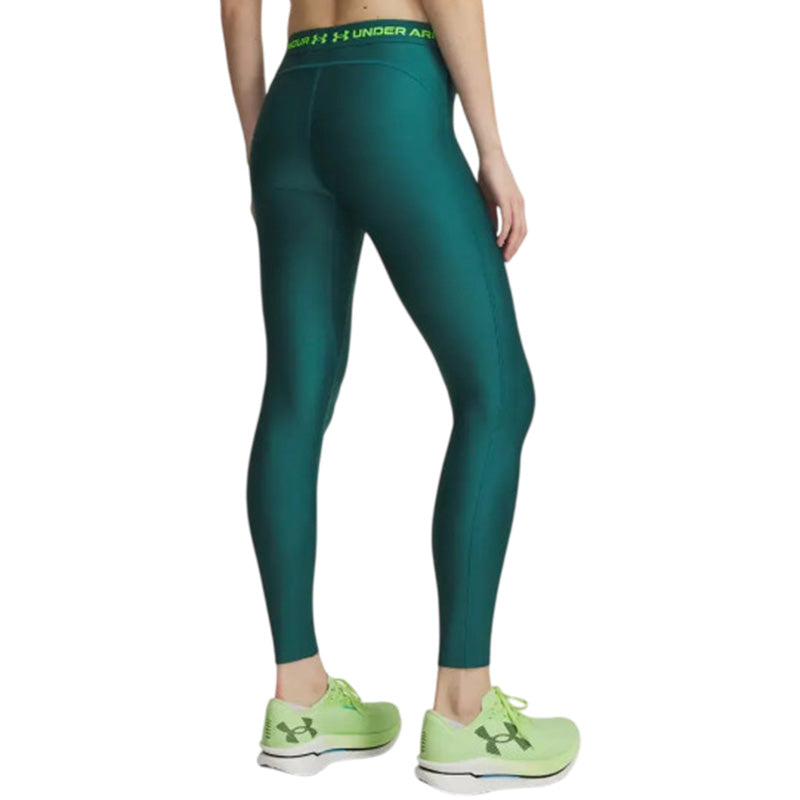 Legginsy Heatgear - Rack Green, Hyper Green - Damskie