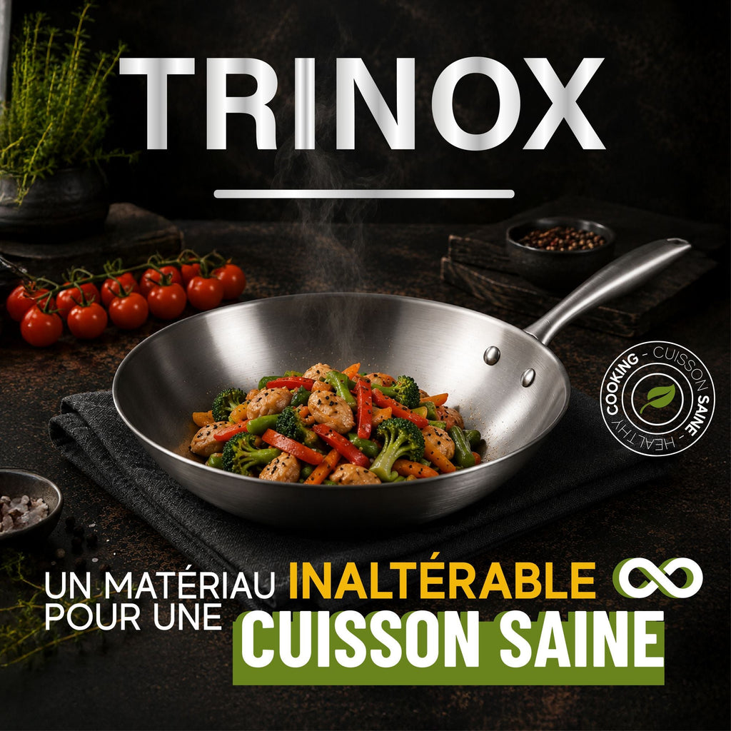 Trinox - Set De 6 Pièces - Acier Inoxydable Triple Couche