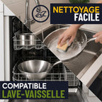 Trinox - Set De 6 Pièces - Acier Inoxydable Triple Couche