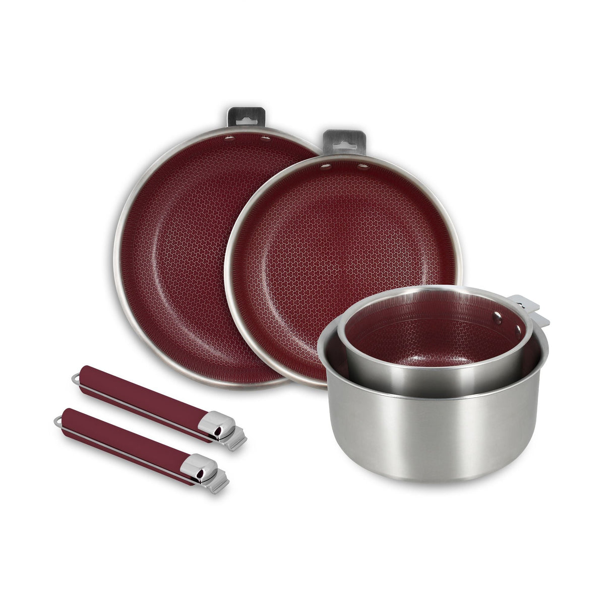 Aglaé - Lot De 6 Pièces - Acier Inoxydable