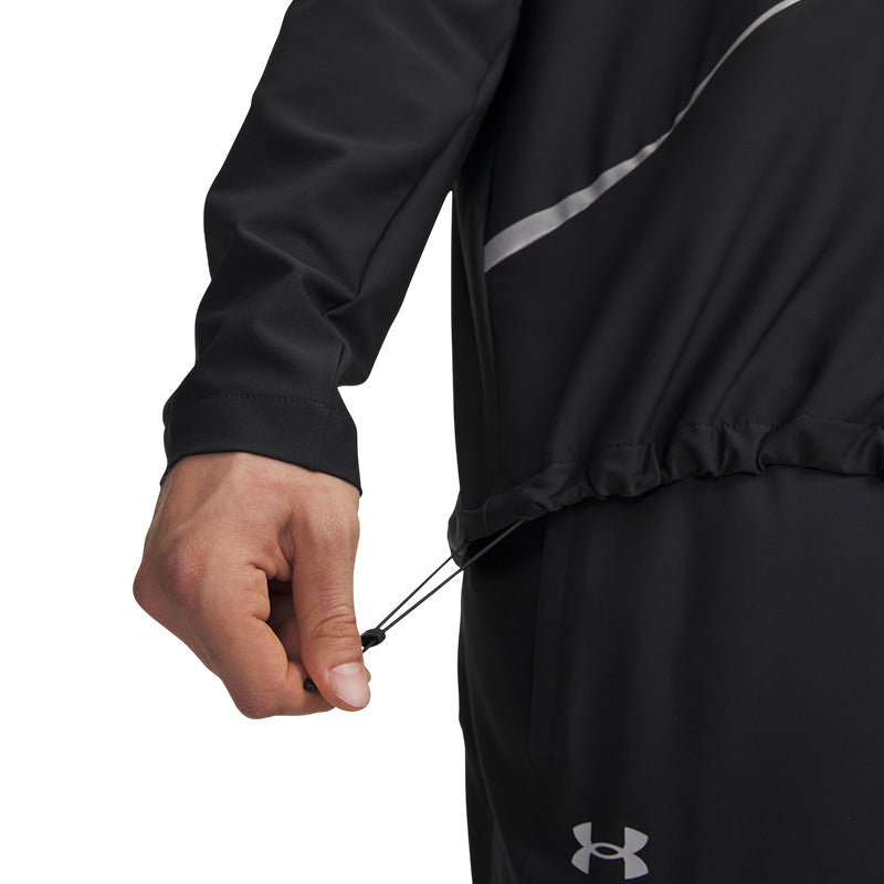 Giacca Da Tuta Unstoppable - Black, Silver Reflective - Uomo