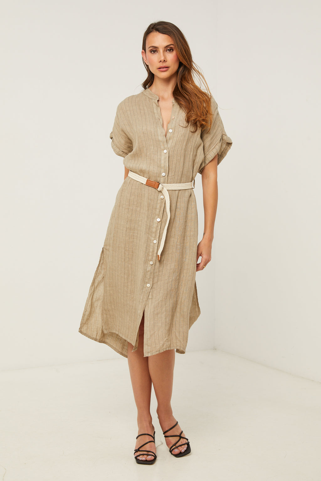 Vestido - Taupe - Mujer