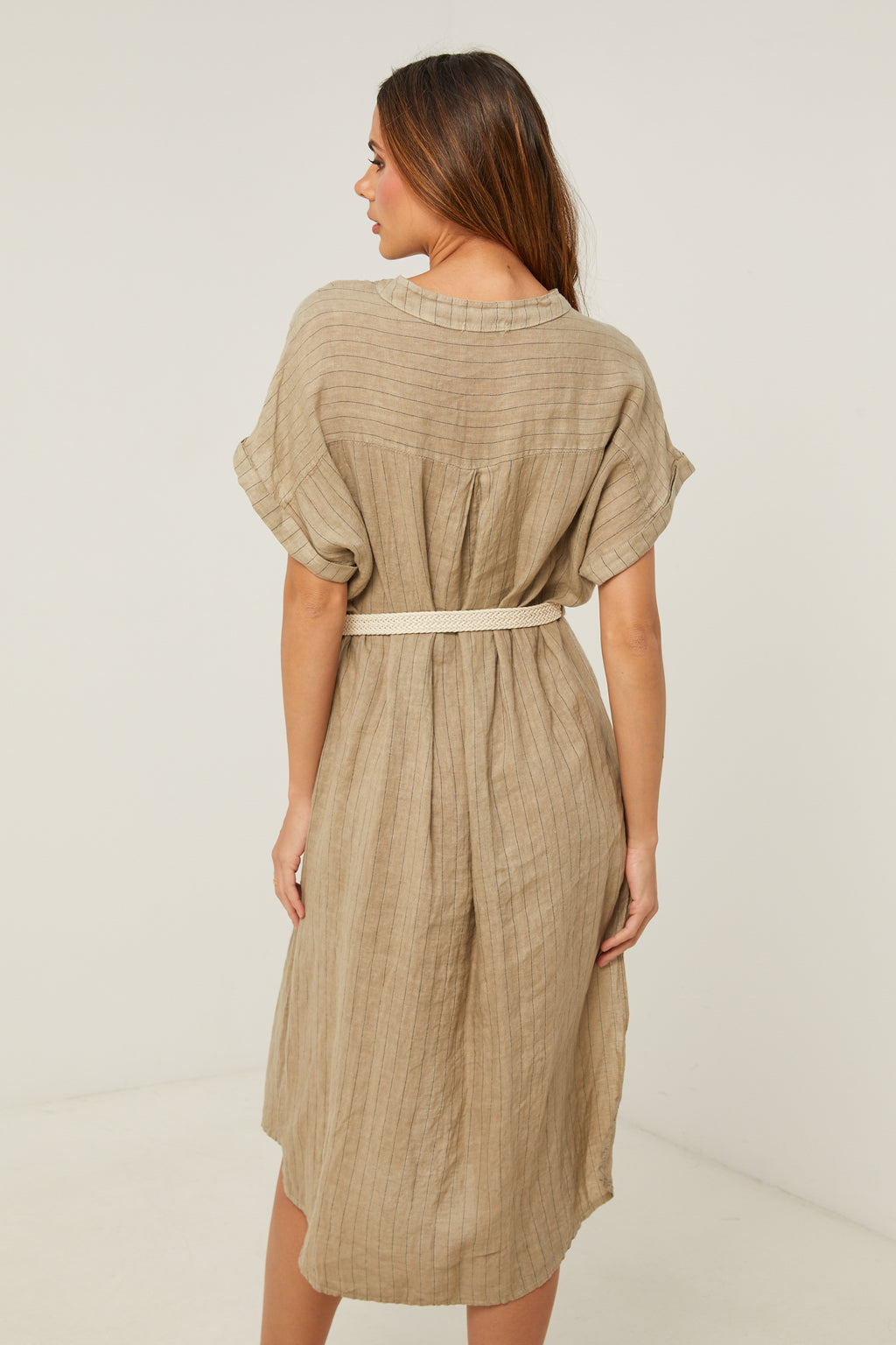 Vestido - Taupe - Mujer