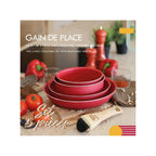 Set De 5 Piezas En Aluminio Reciclado Desmontable