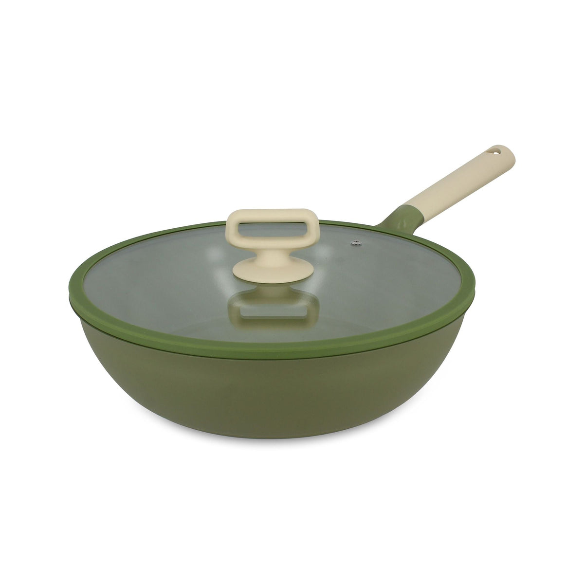 Anna - Sauteuse - Fonte Aluminium - 28Cm - Vert